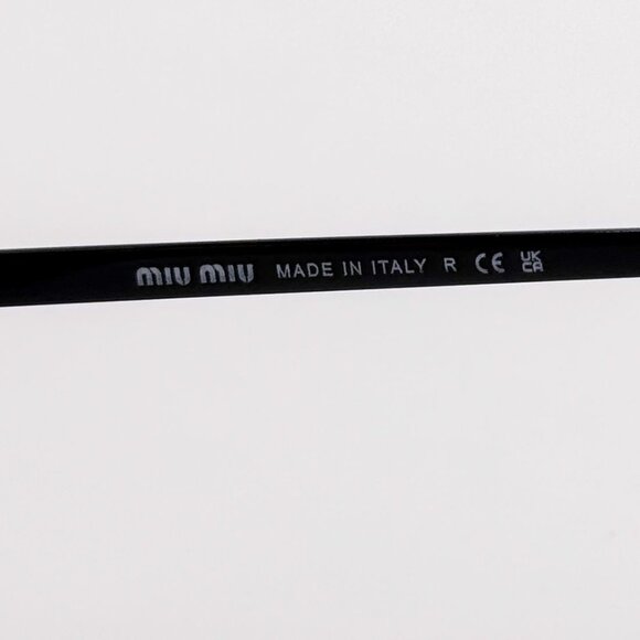 NEW MIU MIU SUNGLASSES MUA53S 1AB1I0 BLACK WOMEN MU A53S SMU A53 main image 8